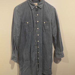 J.Crew Chambray Dress, Size S